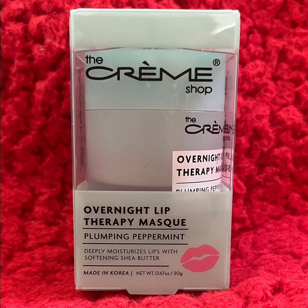 The Crème Shop Overnight Lip Therapy Masque - Peppermint